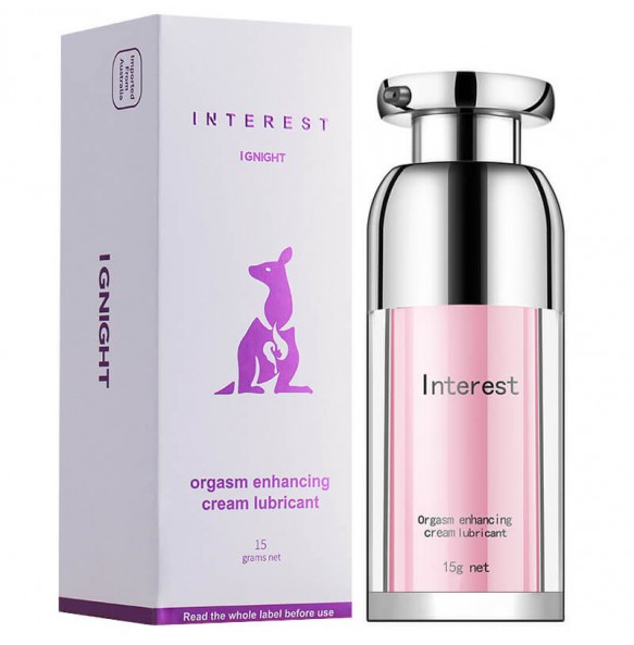 INTEREST IGNIGHT Orgasm Enhancing Cream Lubricant (15ML)